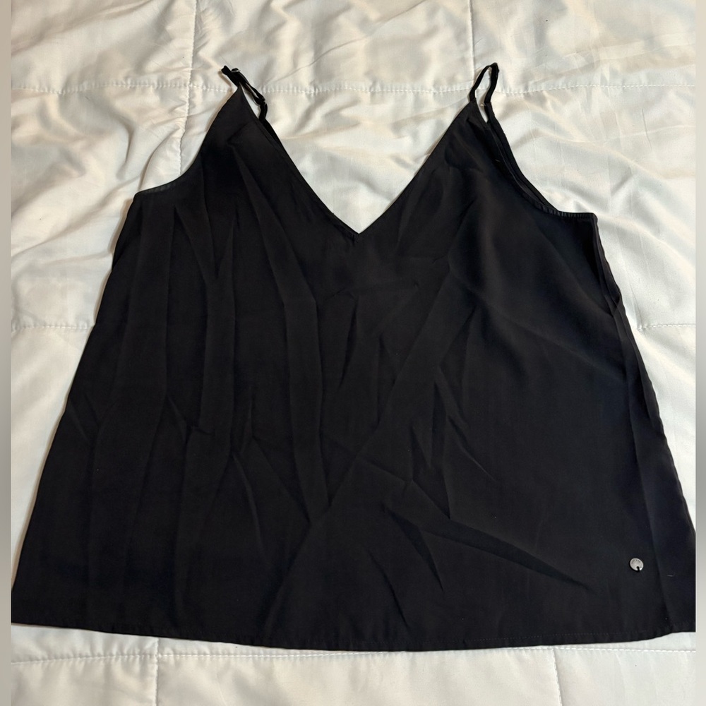 Abercrombie & Fitch Essentials Size S Black tank top/blouse